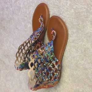Zigi soho rainbow sandals